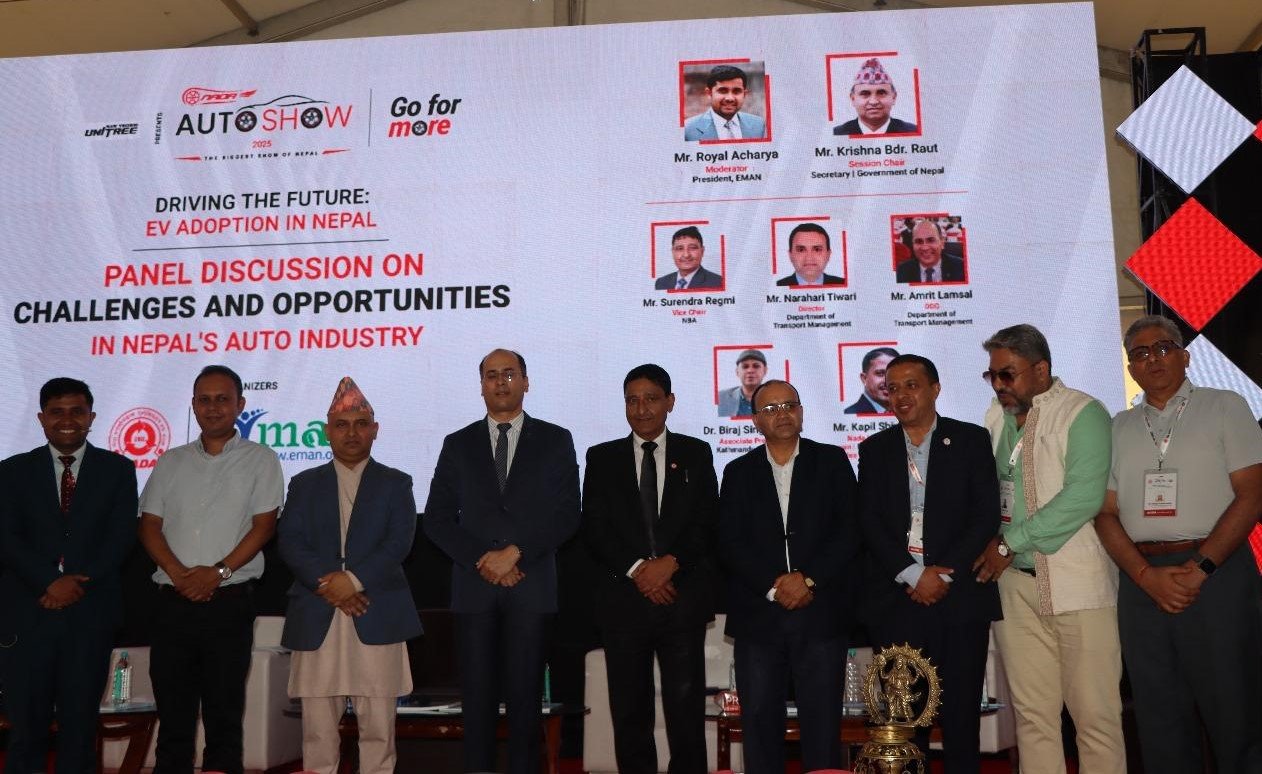‘ड्राइभिङ द फ्युचर’ प्यानल डिस्कसन : नेपालमा ईभी उत्पादन र नीतिगत चुनौतीबारे छलफल