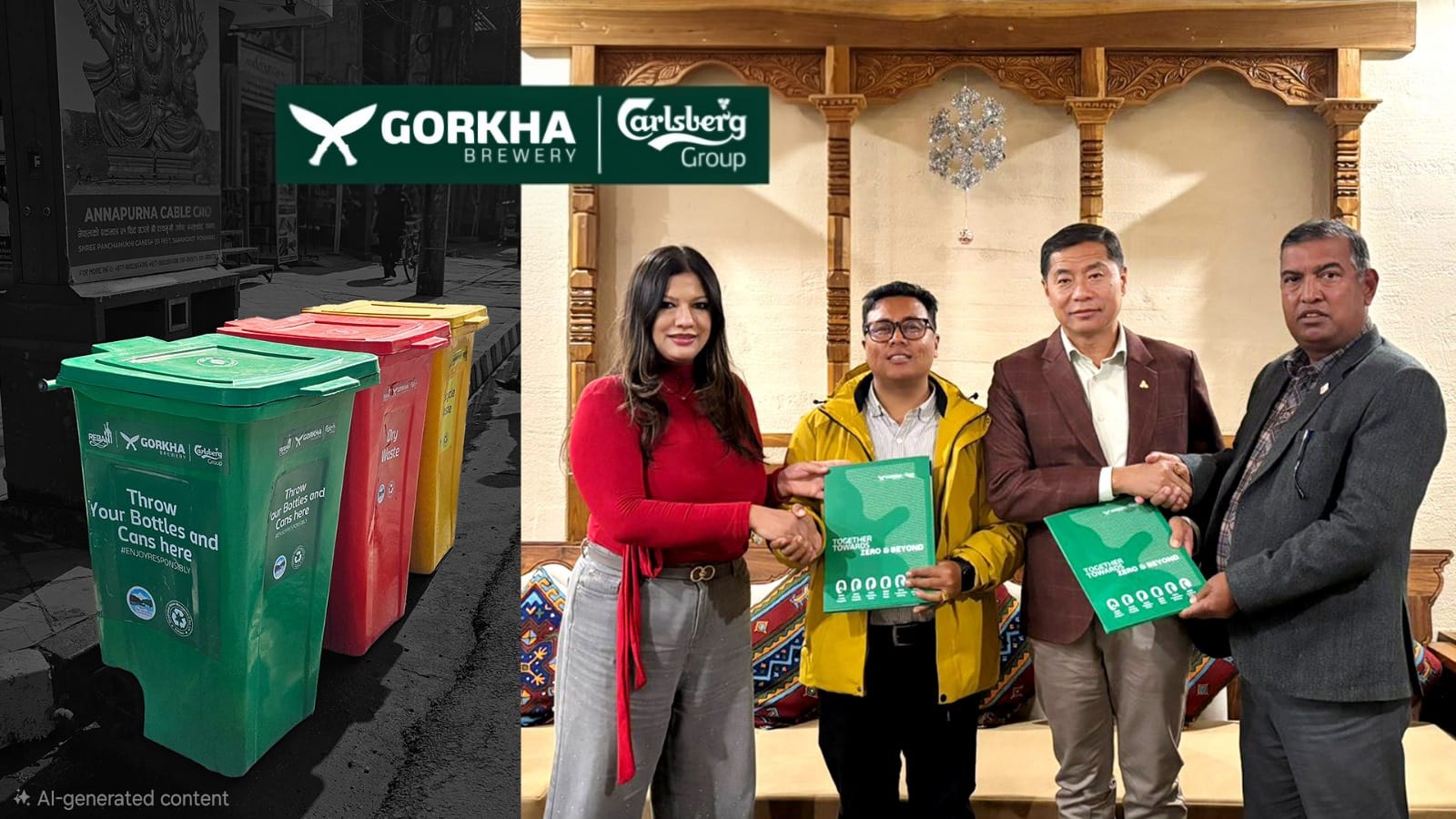 गोर्खा ब्रुअरीद्वारा २७ औं पोखरा स्ट्रिट फेस्टिभलमा स्वच्छ वातावरण अभियान सञ्चालन
