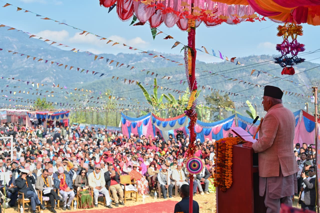 निर्वाचन सफल पार्न राष्ट्रपति पौडेलको अपिल