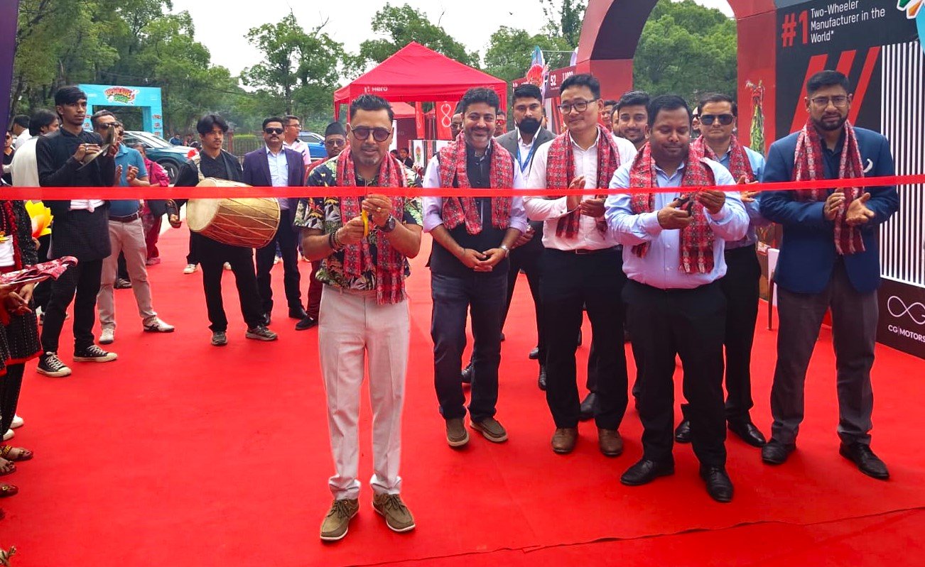 भृकुटीमण्डपमा सीजी मोटर्सको ‘महा मेला एक्सचेन्ज कार्निभल’ सुरु, एउटै प्लेटफर्ममा बहु–ब्राण्ड ईभी प्रदर्शनी