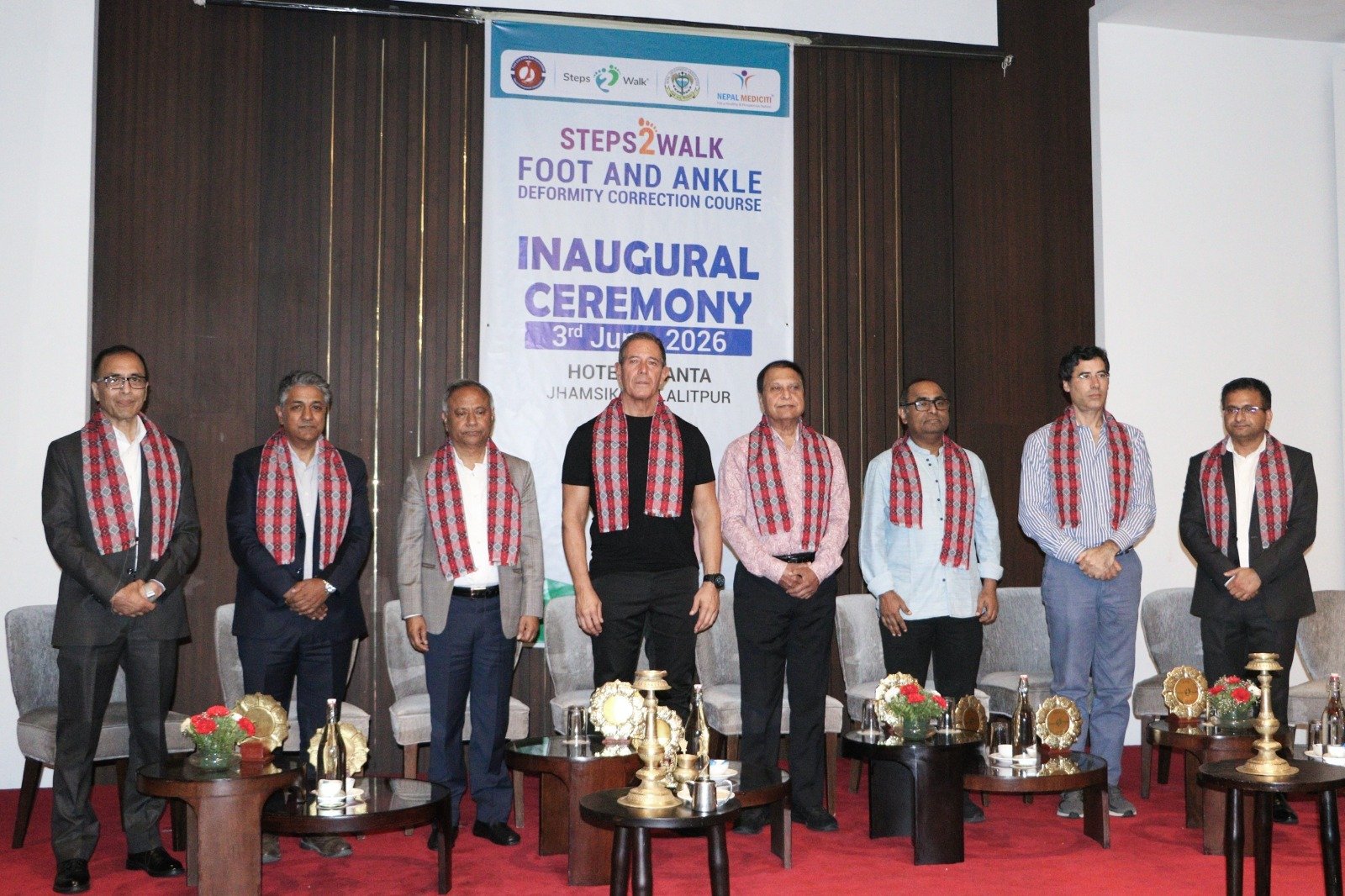 नेपालकै पहिलो ‘स्टेप्सटुवाक फुट एण्ड एंकल डिर्फमिटी करेक्शन कोर्ष’ सफलतापूर्वक सम्पन्न