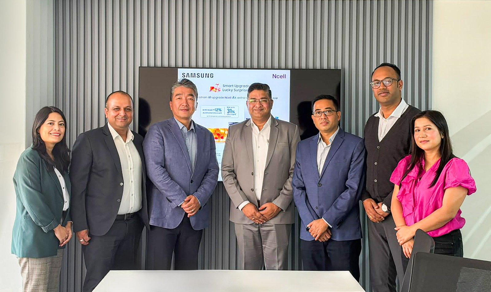 एनसेलका ग्राहकका लागि सामसङ नेपाल र एनसेलको सहकार्यमा दशैंको विशेष अफर