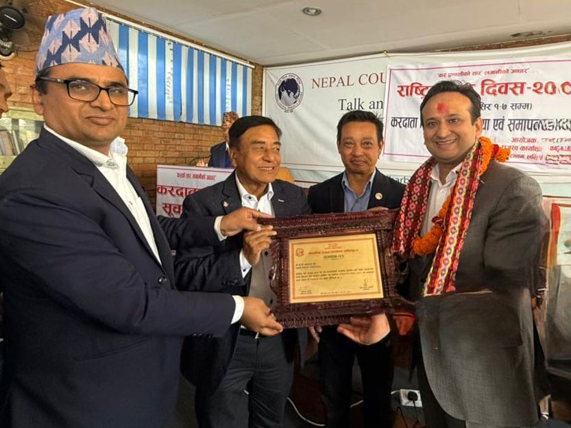 सीजी मोटर्स सबैभन्दा बढी आयकर तिर्ने कम्पनीका रुपमा सम्मानीत