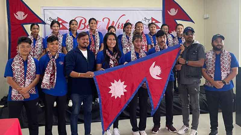 हङकङविरुद्ध बलिङ गर्दै नेपाल