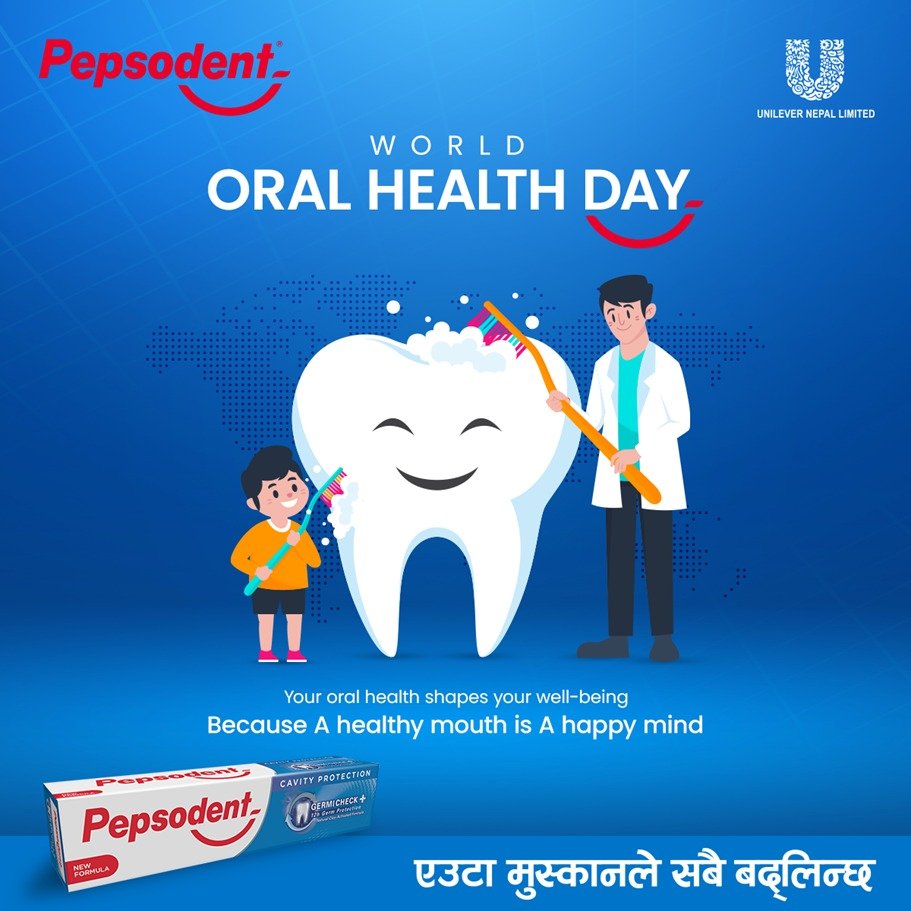 पेप्सोडेन्ट नेपालद्वारा देशभर विभिन्न कार्यक्रम र डिजिटल अभियानको आयोजना