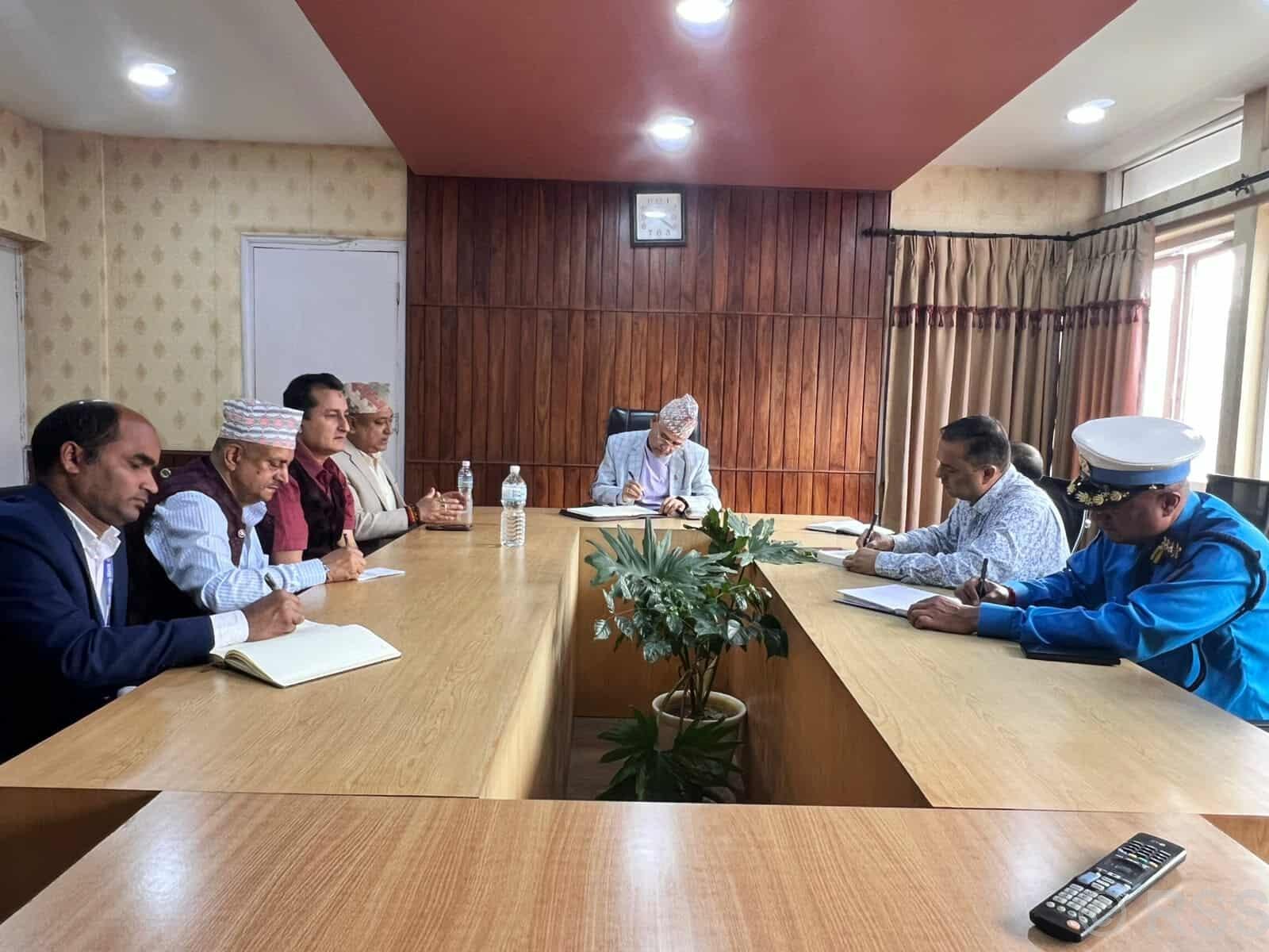 चाडपर्वमा यातायात व्यवस्थित गर्न उच्चस्तरीय समिति गठन गरिने