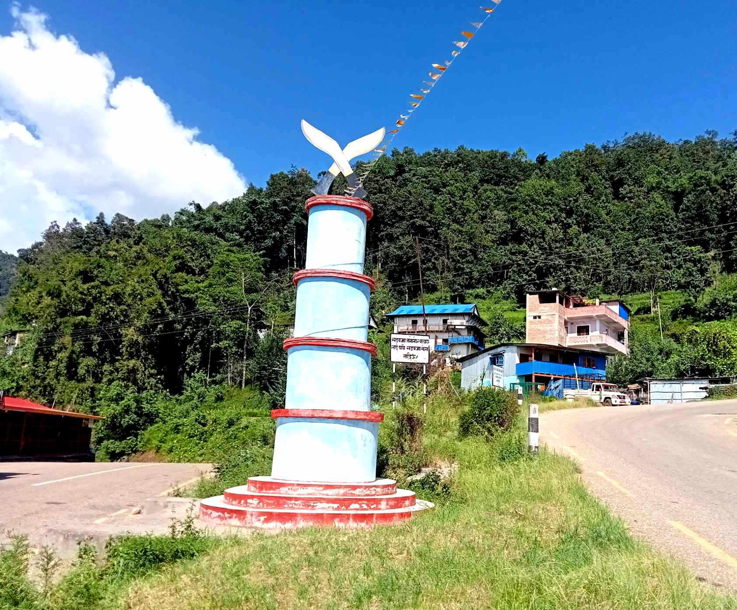 भोजपुरे खुकुरीको प्रतिमा