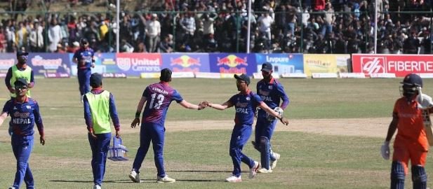 नेपाल  फाइनलमा नेदरल्यान्ड्ससँग ४ विकेटले हार्‍यो