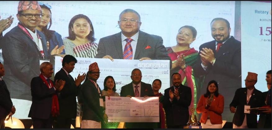 अवार्ड फर भोकेसनल एक्सिलेन्स कोइरालालाई